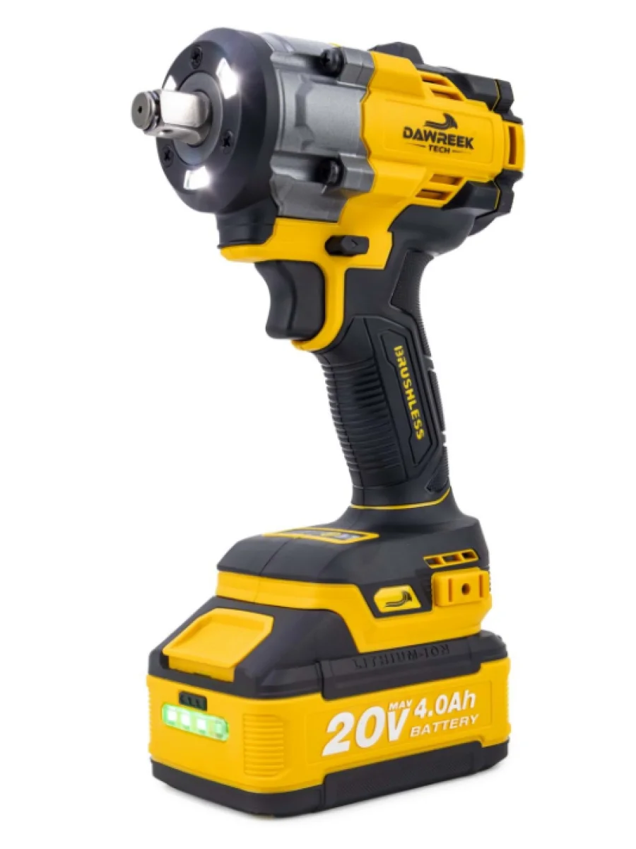 Dawreek TECH Akülü Somun ve Bijon Sökme – 600 NM Tork, 1/2”